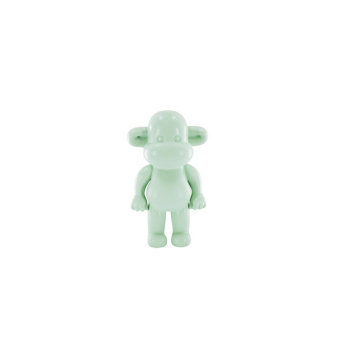 Ornament Aap 'The Legend' Polyresin Mintgroen 11x7x19cm