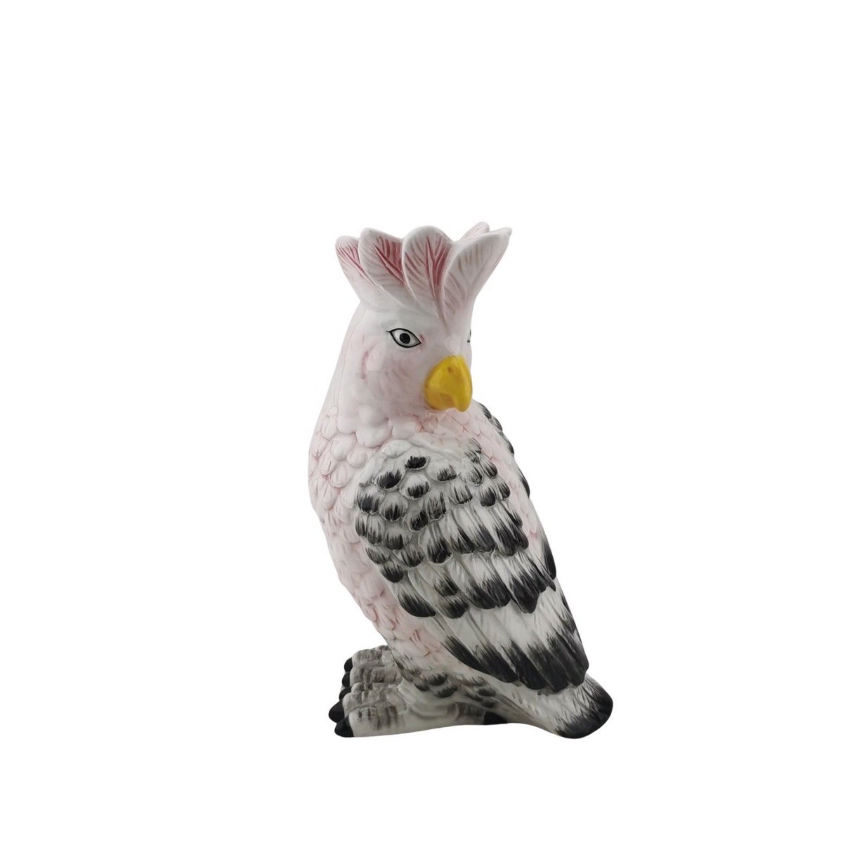 Vaas Cockatoe-Dolomite roze/ groen-14-x10.5x22cm