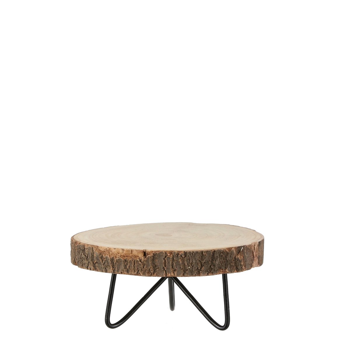 Pia Boomstam Bijzettafel H14 x Ø29 cm Lichtbruin