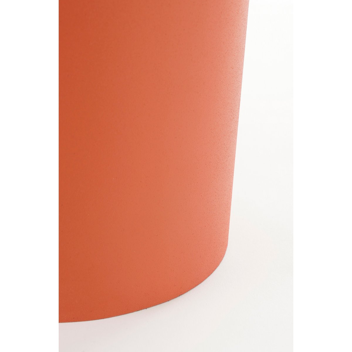 Feroza Bijzettafel H51 x Ø30 cm Metaal Oranje
