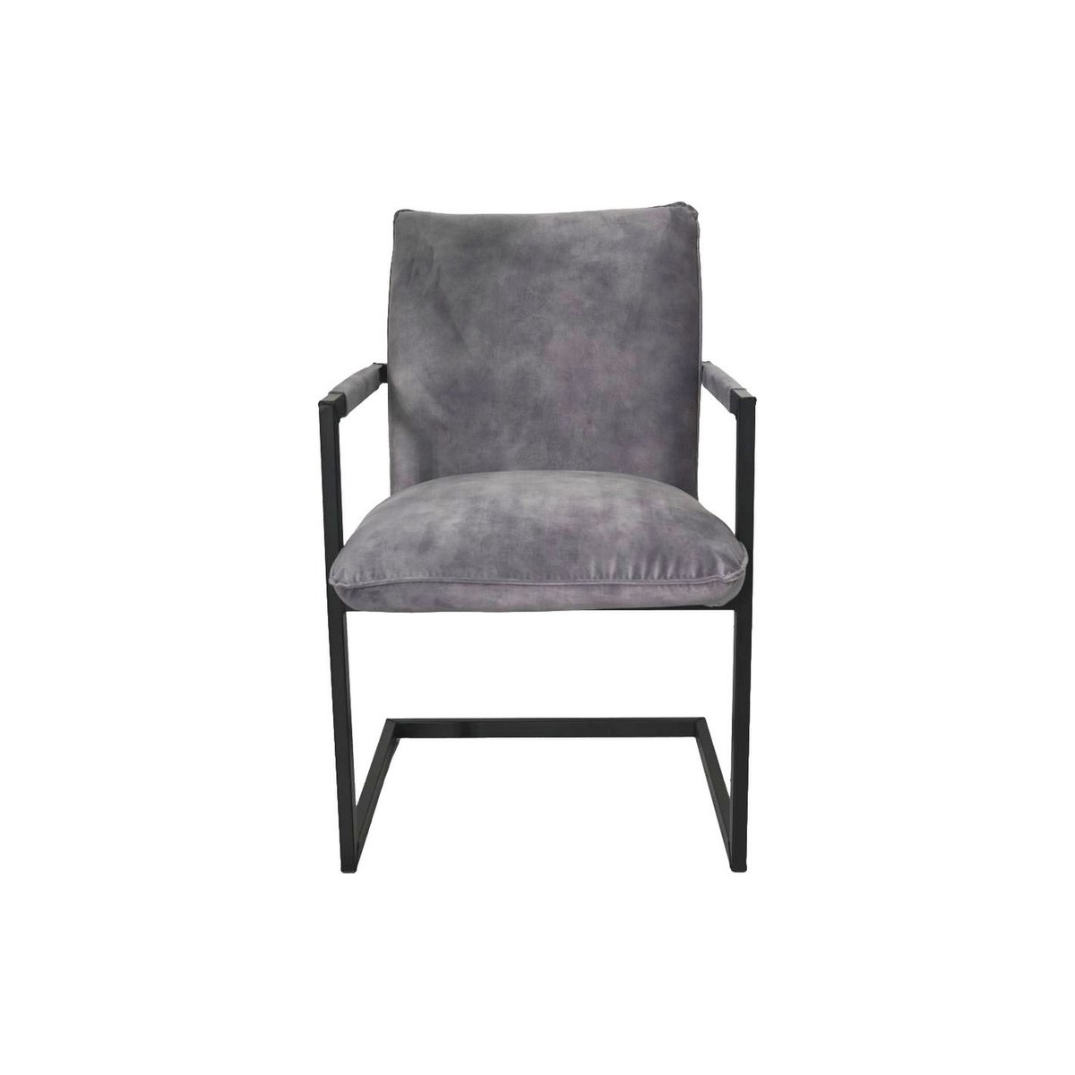 Eetkamerstoel Boston Set van 2 56x68x89 Adore 180 Dolfijn Grijs Velvet