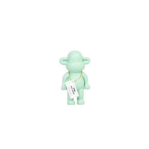 Ornament Aap 'The Legend' Polyresin Mintgroen 11x7x19cm