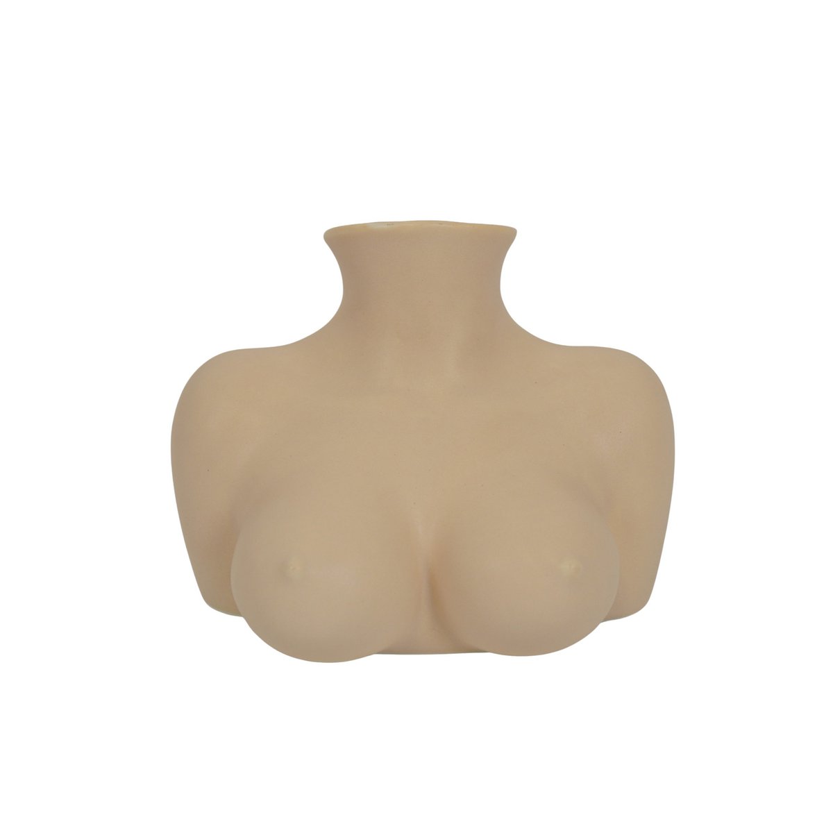 Vaas Borsten Keramiek Zand 6,5x12,5x13cm