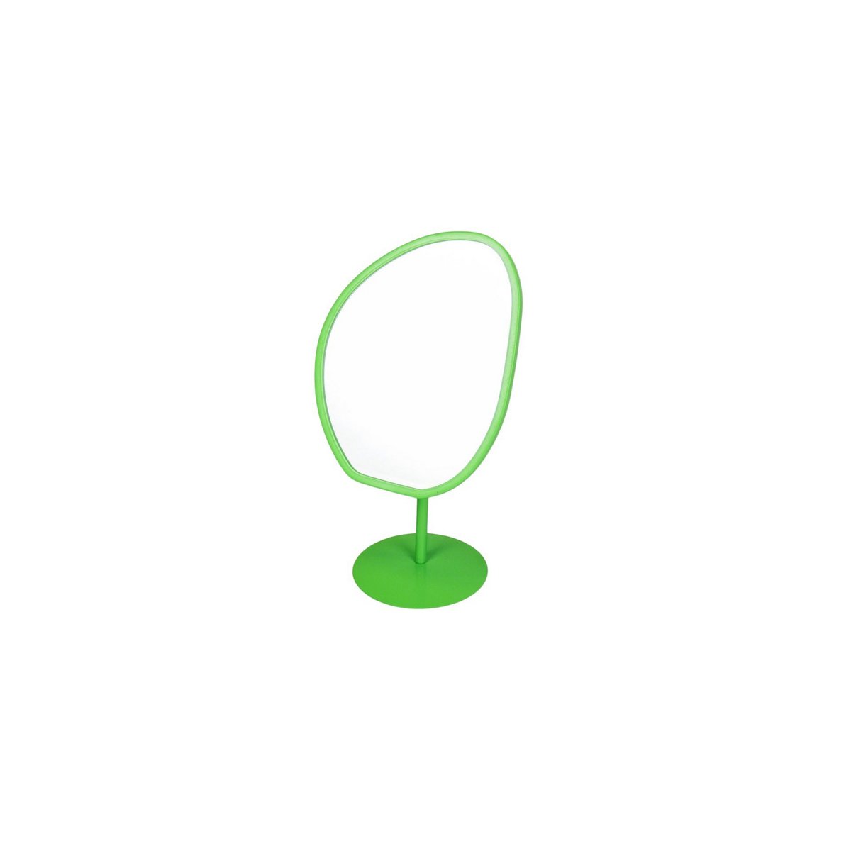 Make Up Spiegel Rond Groen 16,5x12x31,5 cm