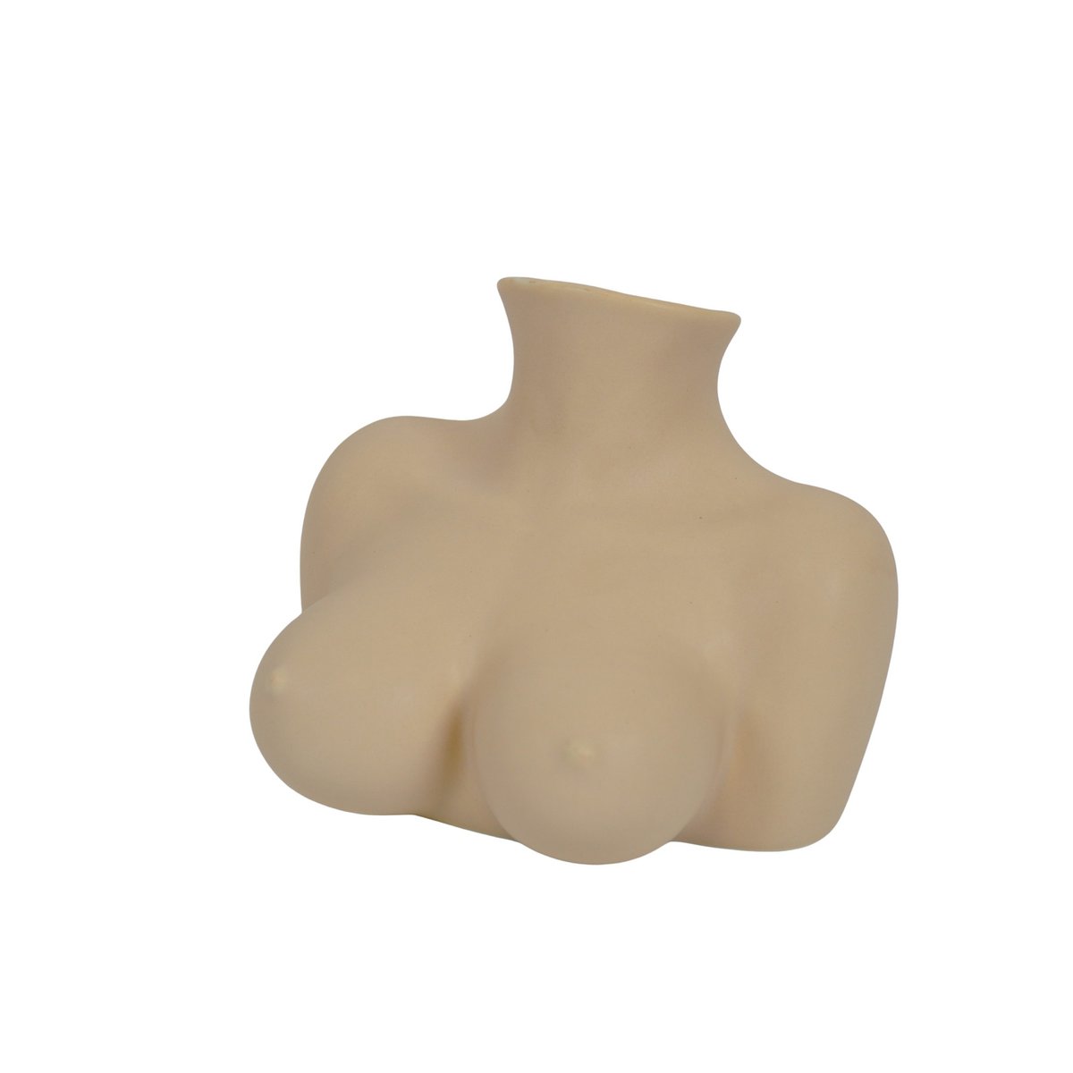 Vaas Borsten Keramiek Zand 6,5x12,5x13cm