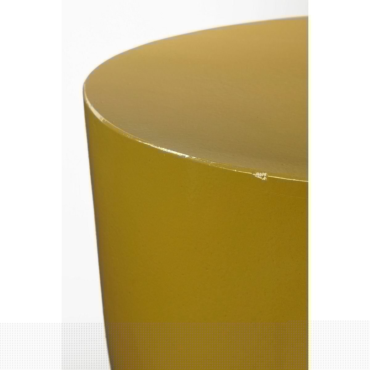 Stage Bijzettafel H45 x Ø35 cm Cement Geel