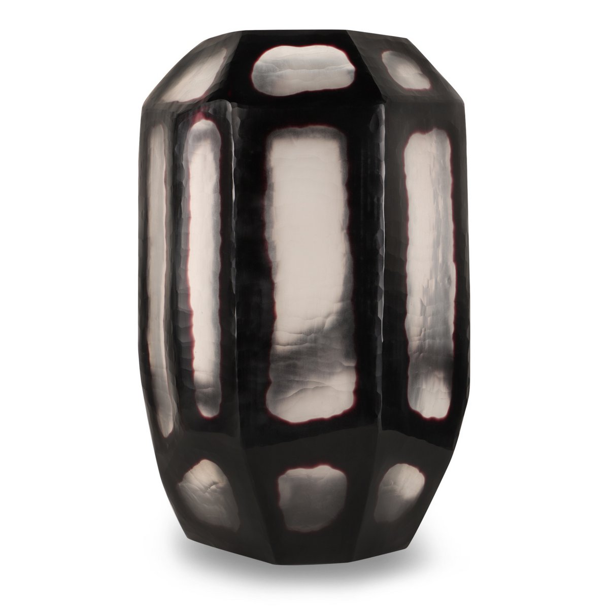 HSM Collection Vaas Fall Large Ø31x48 Zwart/Transparant Glas