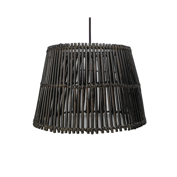 Hanglamp ø33 cm Rotan Zwarte Wassing