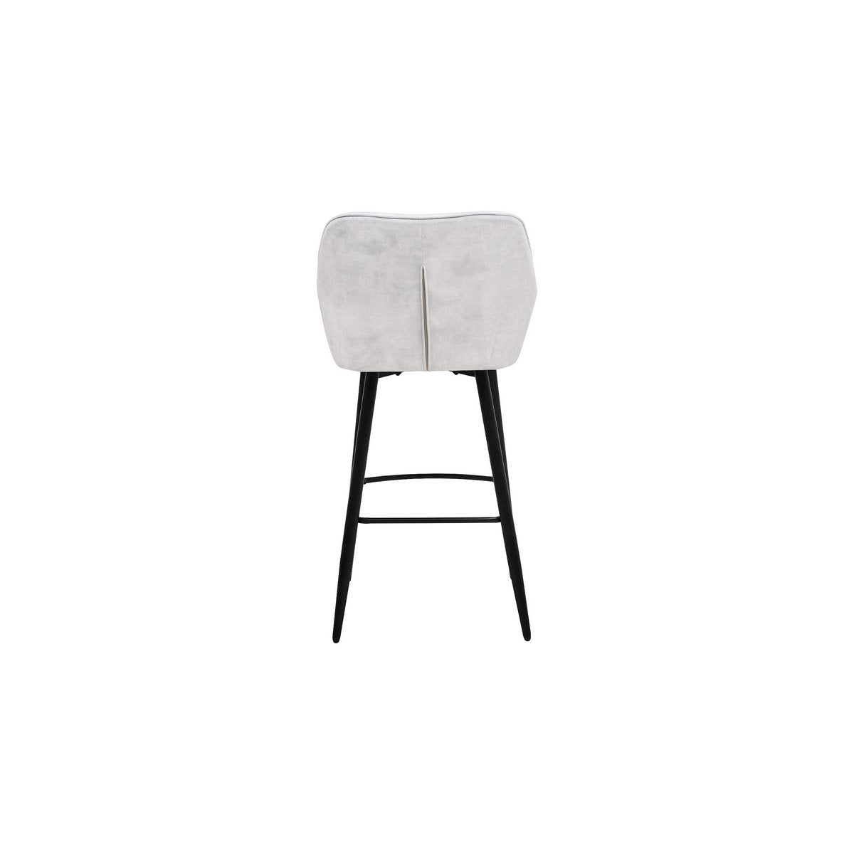 Barkruk Liverpool Set van 2 56x61x107 Fluweel/Metaal Beige