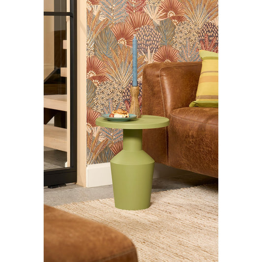 Feroza Bijzettafel H41 x Ø34 cm Metaal Lichtgroen