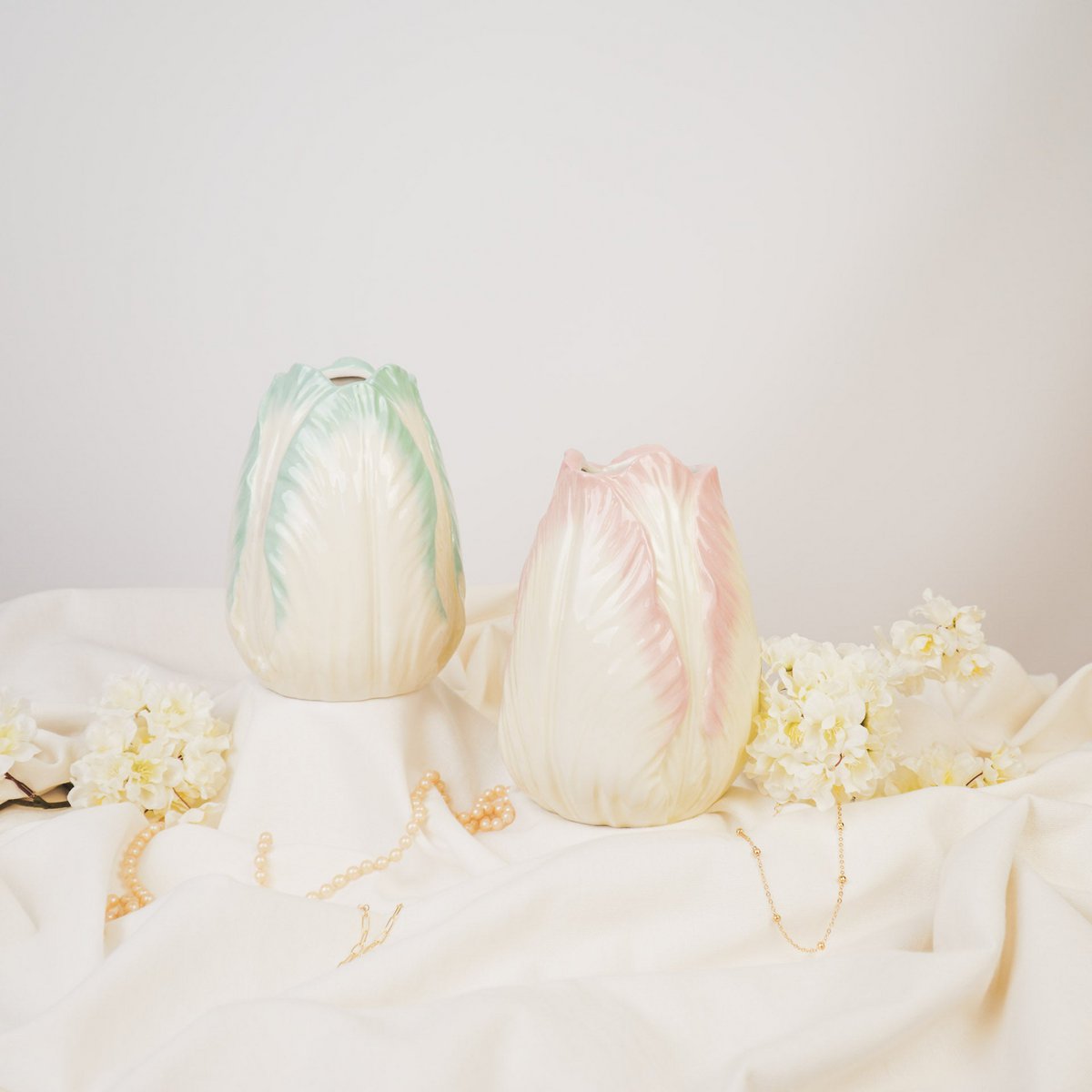 Vaas Tulp Mint 14X14X19CM