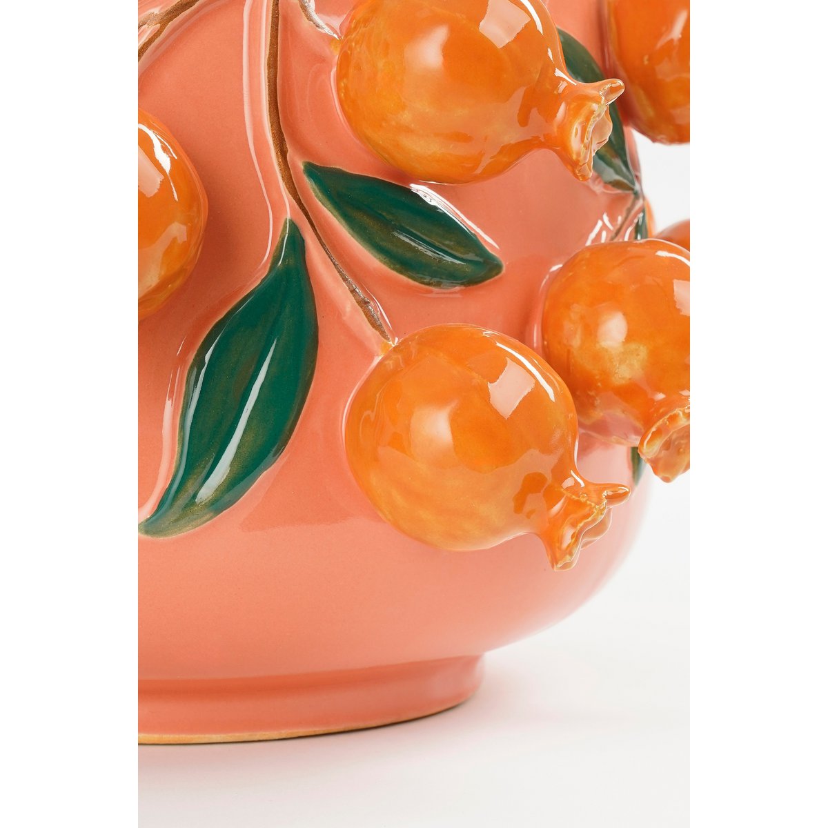 Melika Bloempot Binnen - H19 x Ø29 cm - Keramiek - Roze