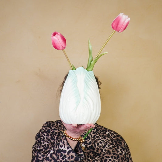 Vaas Tulp Mint 14X14X19CM