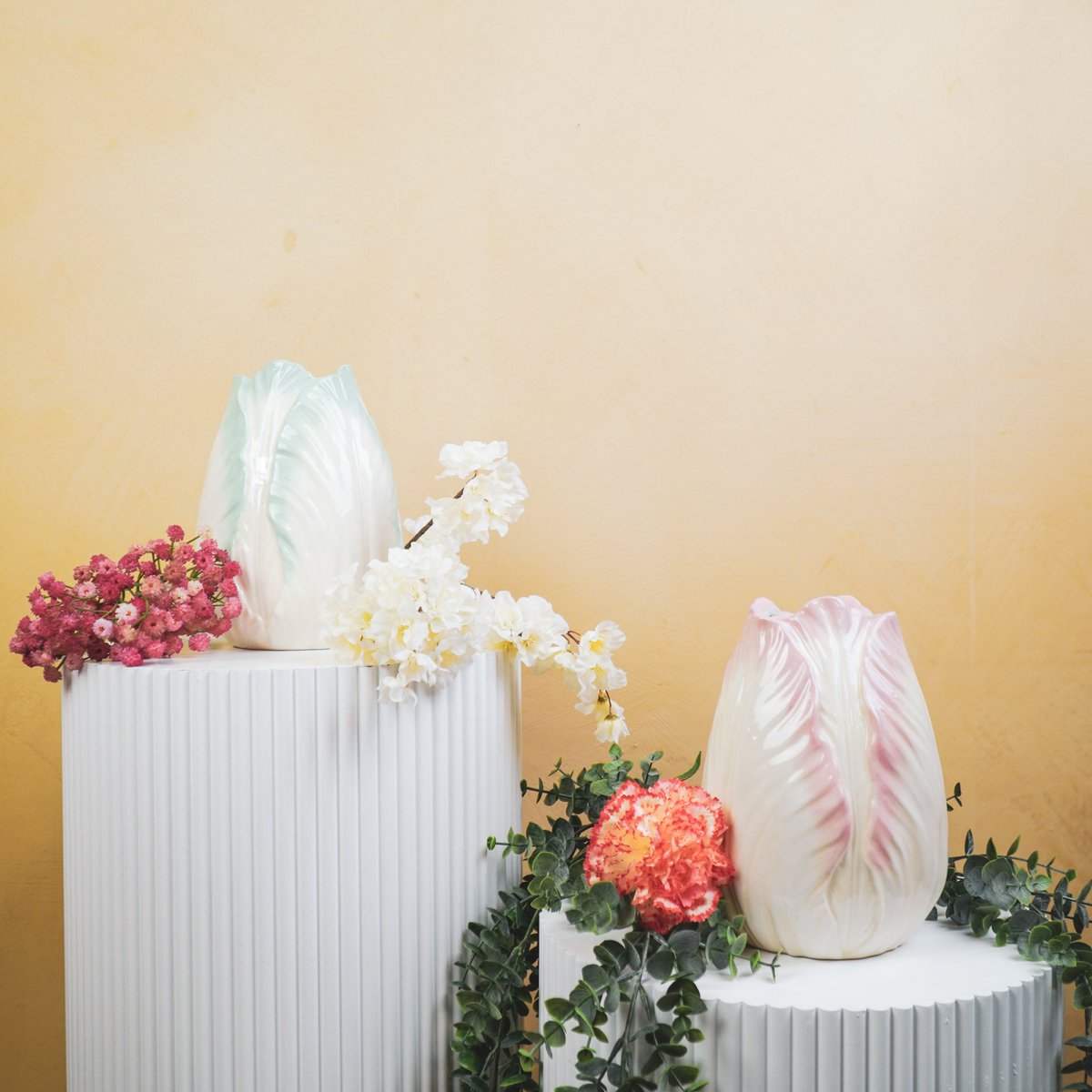 Vaas Tulp Mint 14X14X19CM