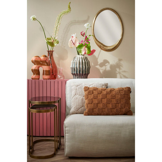 Kevin Bijzettafel Set van 2 L54 x B34 x H56 cm Metaal Goud