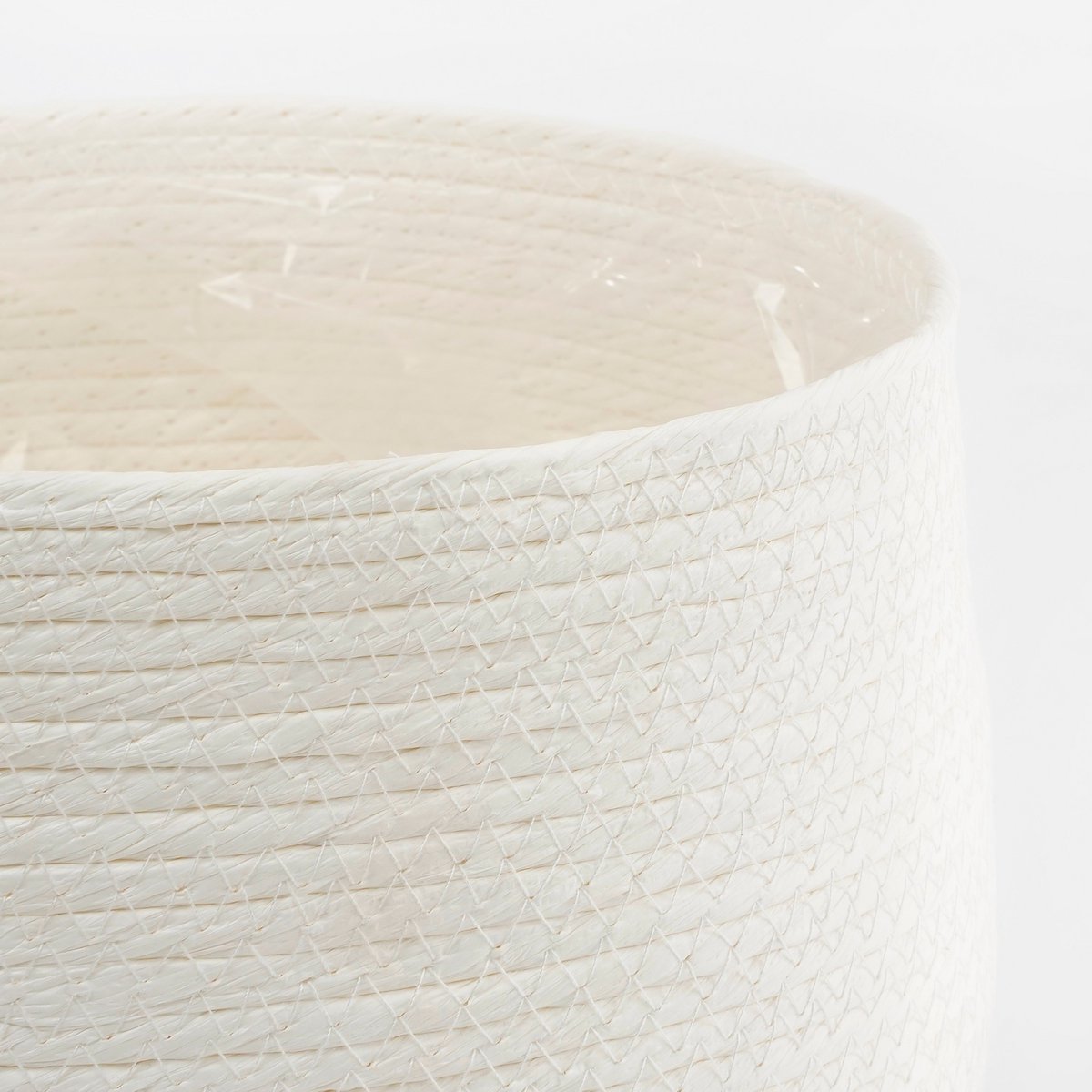 Jorck Plantenmand Set van 3 H24 x Ø26 cm Off White