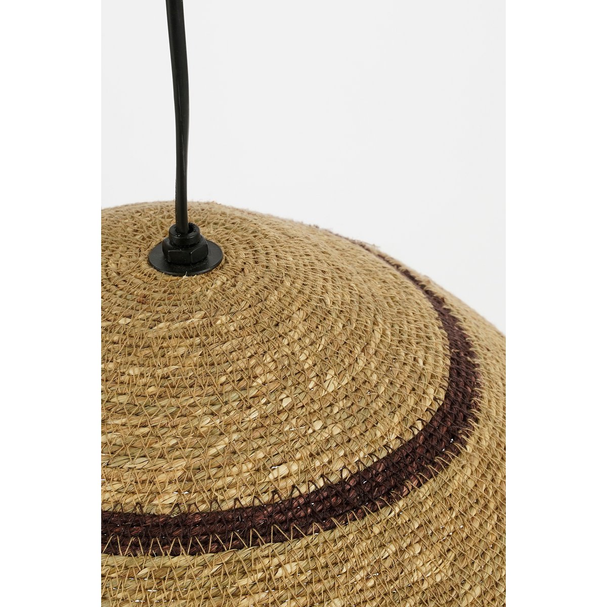 Joulz Hanglamp H16 x Ø36 cm Jute Lichtbruin