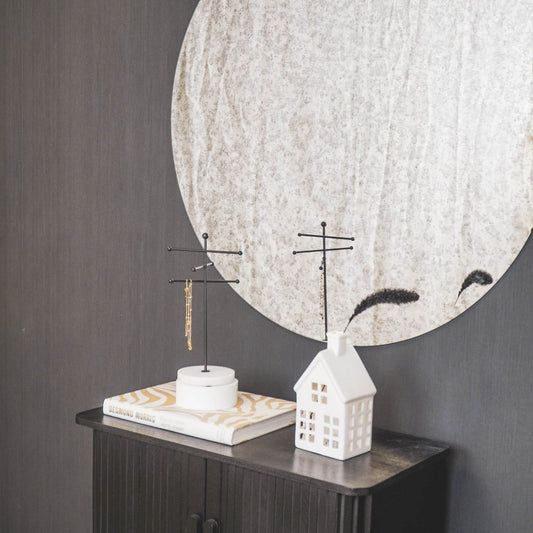 Spiegel Rond Rookglas 80x1x80cm