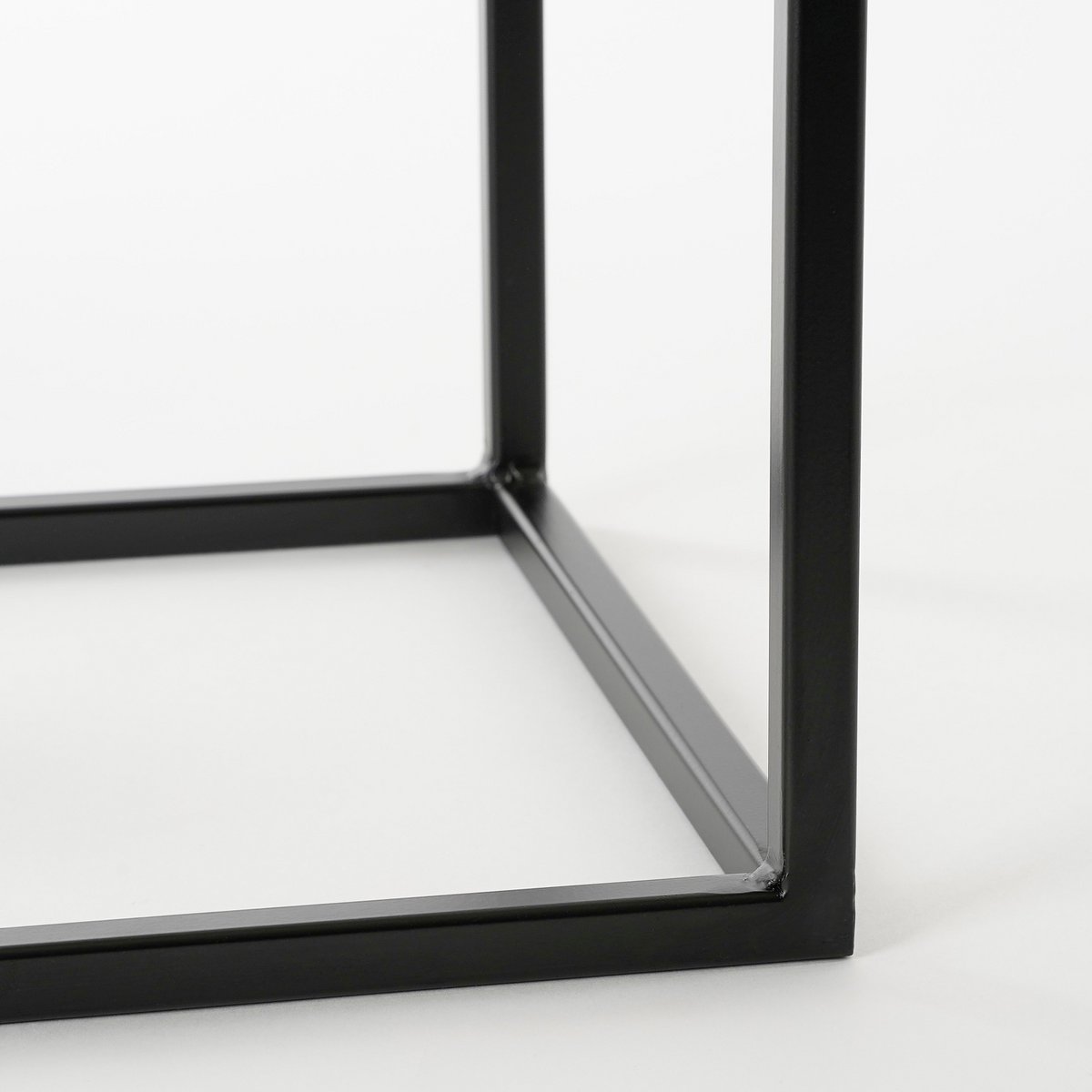 Goa Bijzettafel Set van 2 L35 x B35 x H33 cm Metaal Zwart