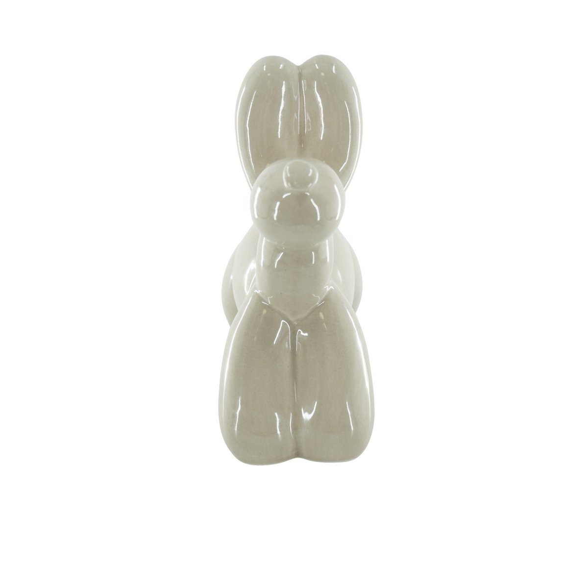 Ornament Spaarpot Ballon Hond Keramiek Zand-17x7x17cm
