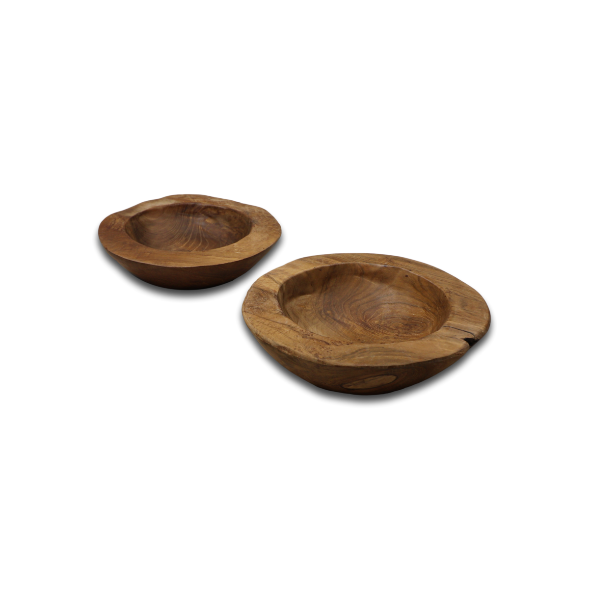 Fruitschaal Klein Naturel Teak