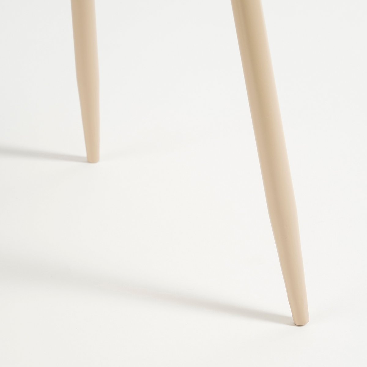 Flores Bijzettafel H38 x Ø34 cm Metaal Beige
